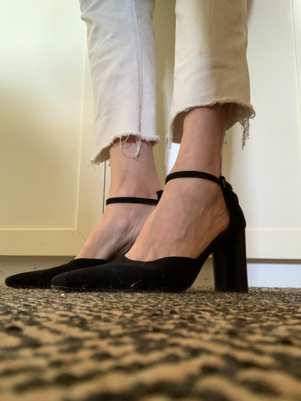 Via Spiga Ankle Strap Block Heels (8 1/2)
